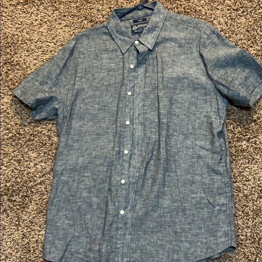 Short sleeve button up shirt